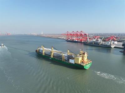 通州灣呂四起步港區實現首季“開門紅”，港口貨物裝卸搬運活動再創新高